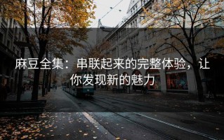 麻豆全集：串联起来的完整体验，让你发现新的魅力